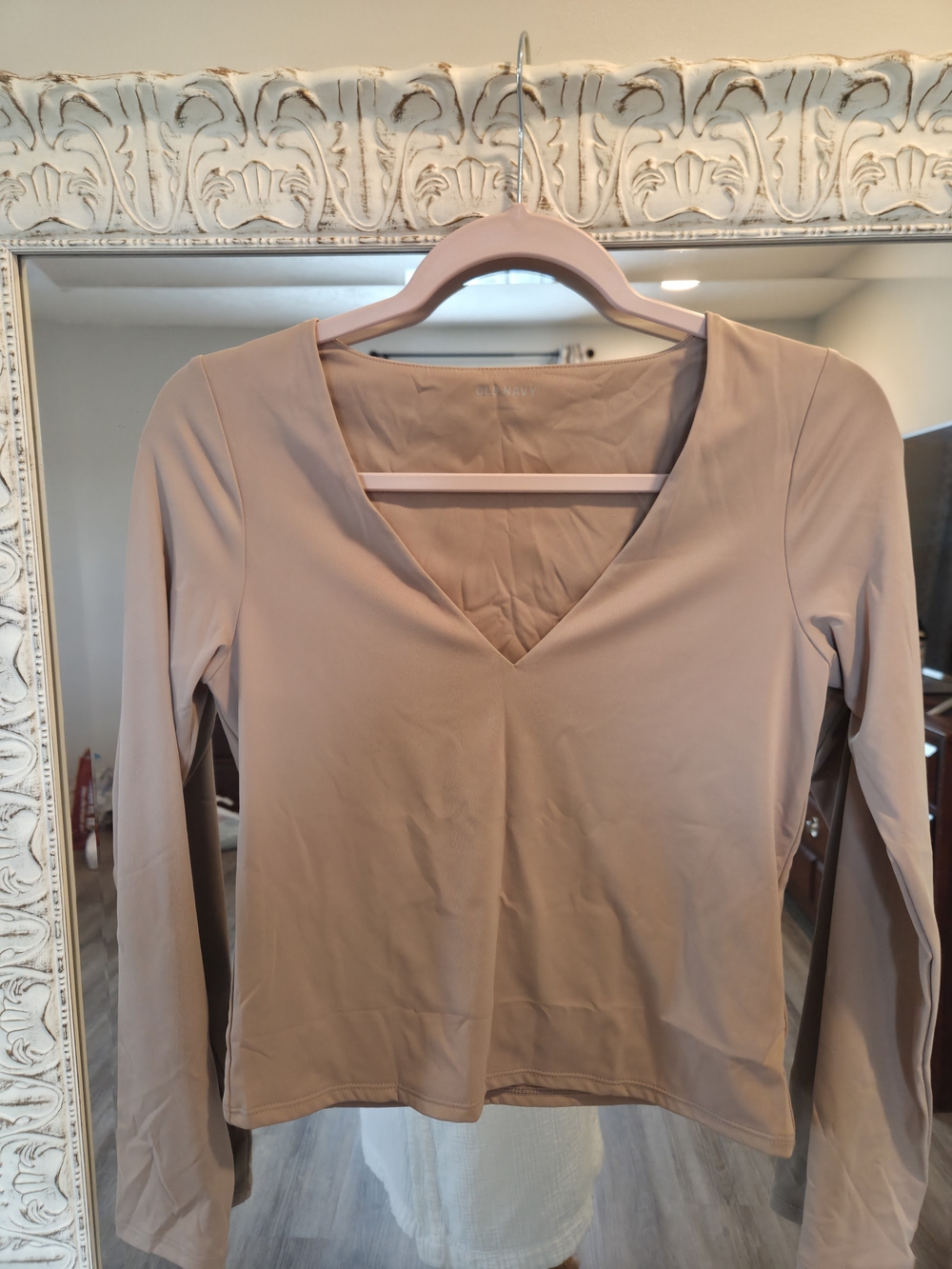 V-Neck Long Sleeve Women's Top